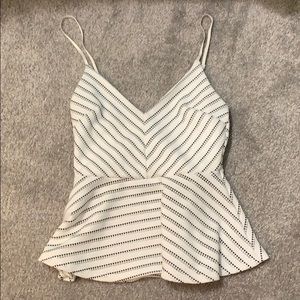Forever 21 v-neck peplum top